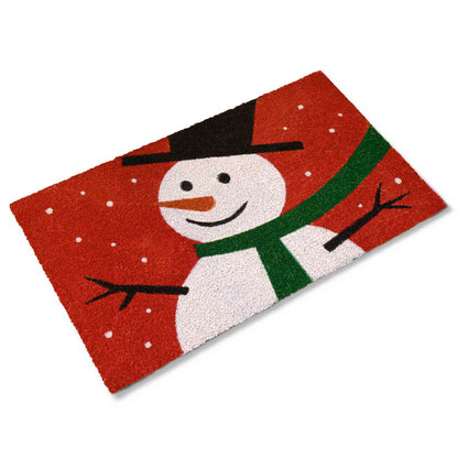 Snowman Doormat 30x17 Inch