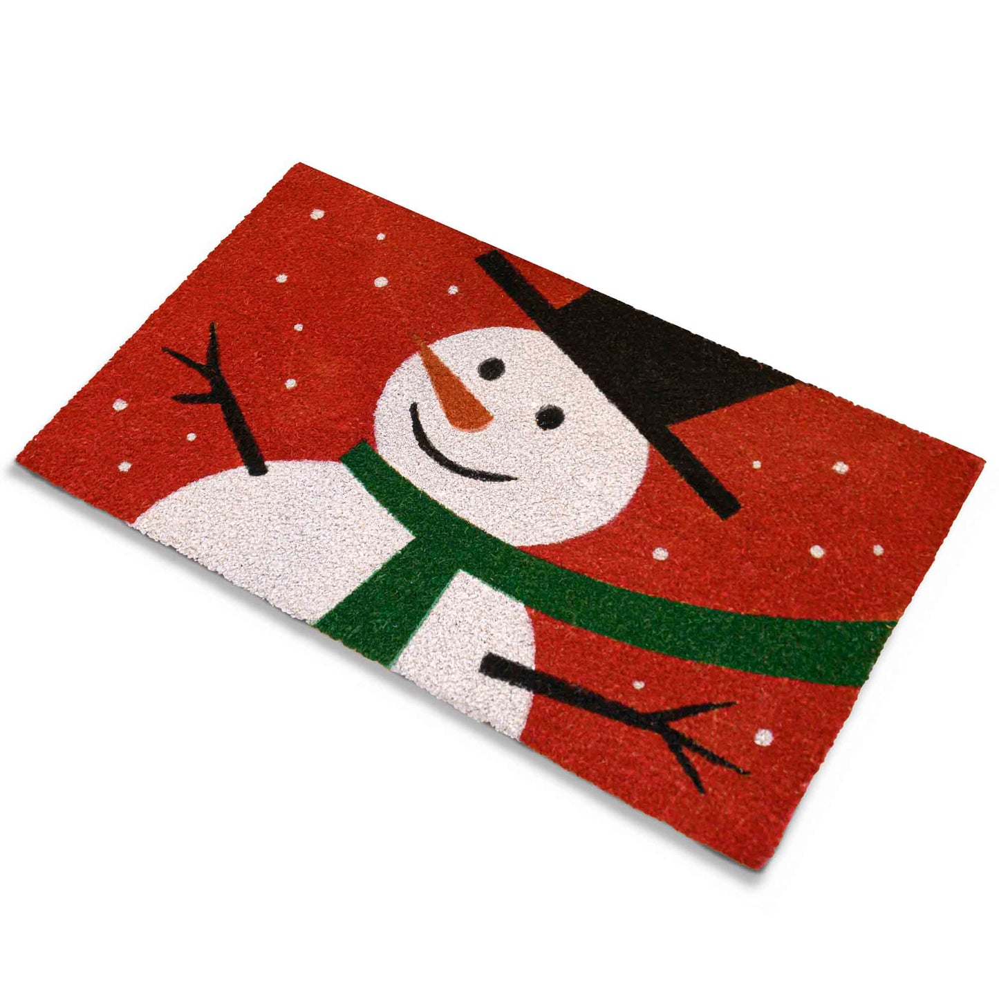 Snowman Doormat 30x17 Inch