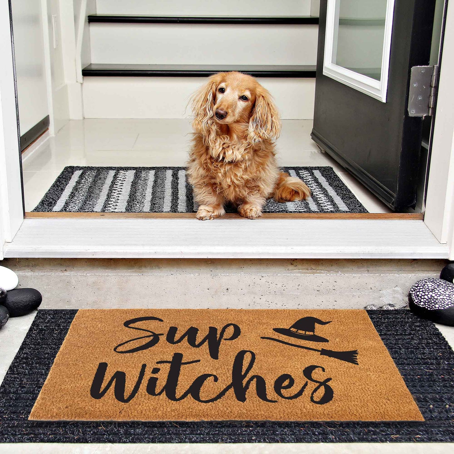 Sup Witches Doormat 30x17 Inch