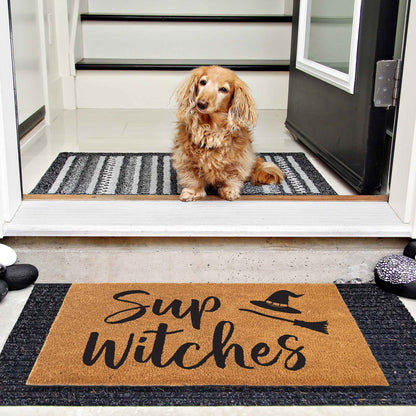 Sup Witches Doormat 30x17 Inch
