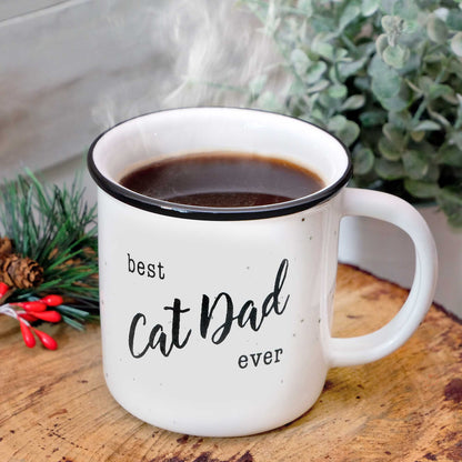 Best Cat Dad Ever Coffee Ceramic Mug