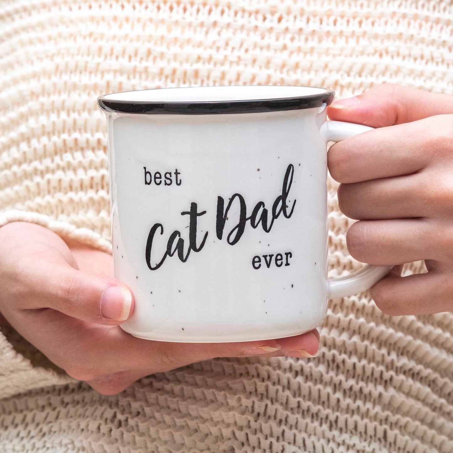 Best Cat Dad Ever Coffee Ceramic Mug