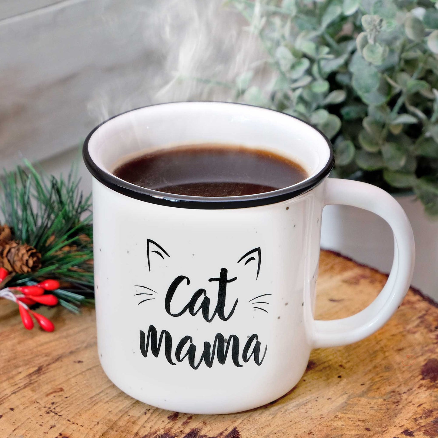 Cat Mama Ceramic Coffee Mug