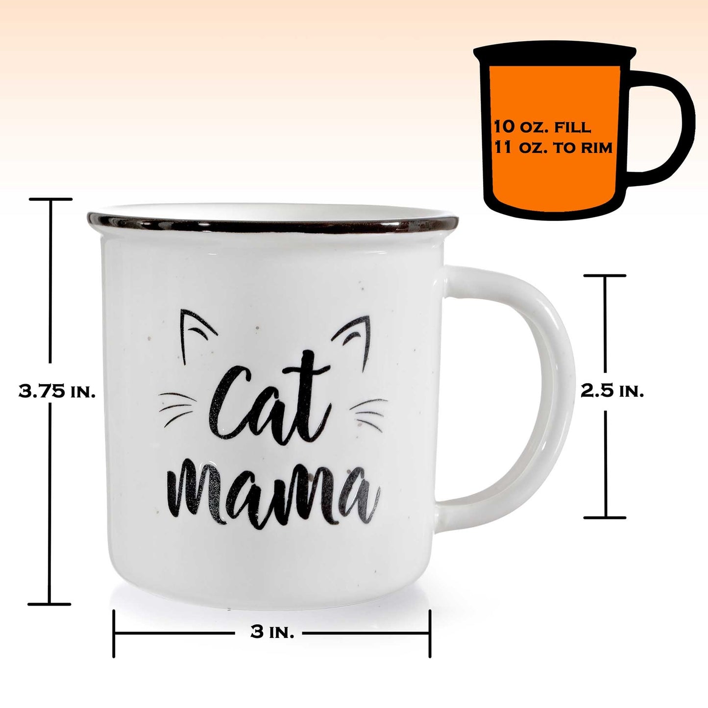 Cat Mama Ceramic Coffee Mug