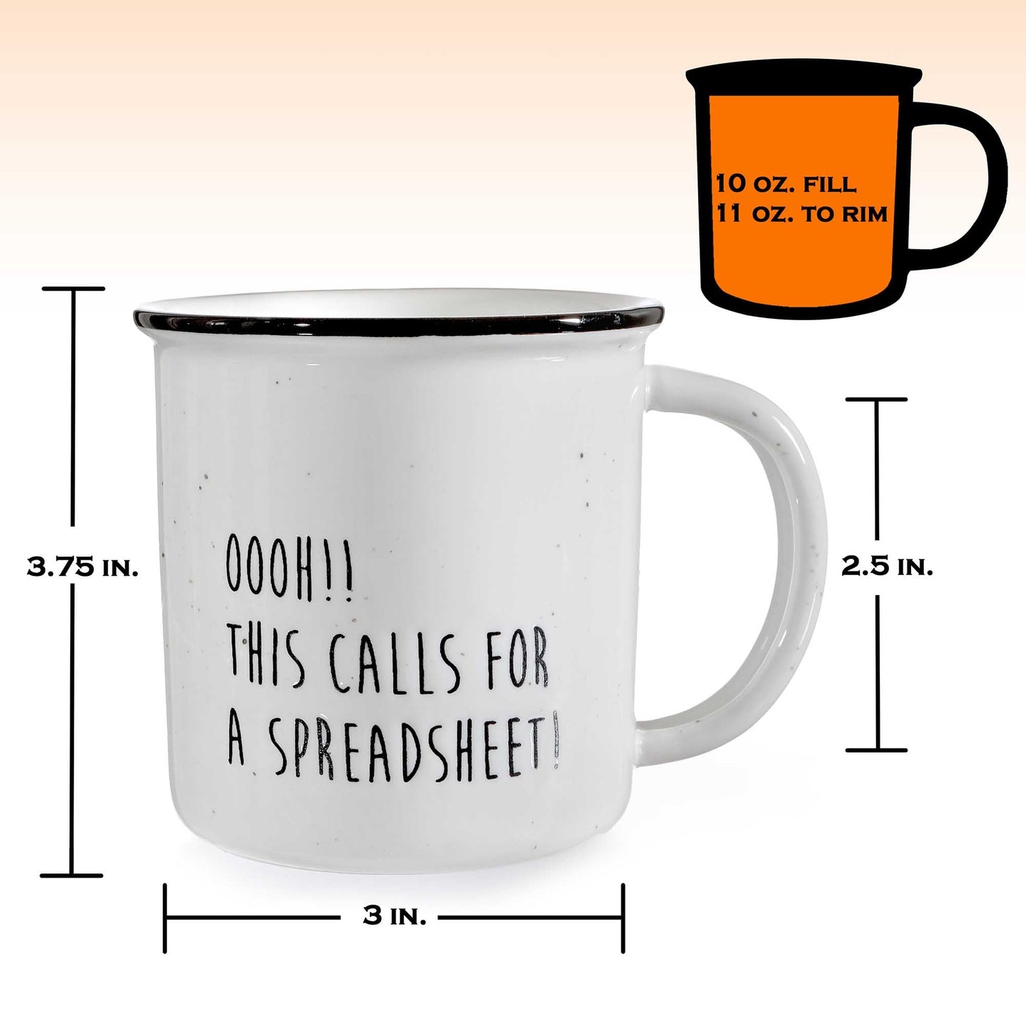Oohh!! This Calls For A Spreadsheet Cofee Mug