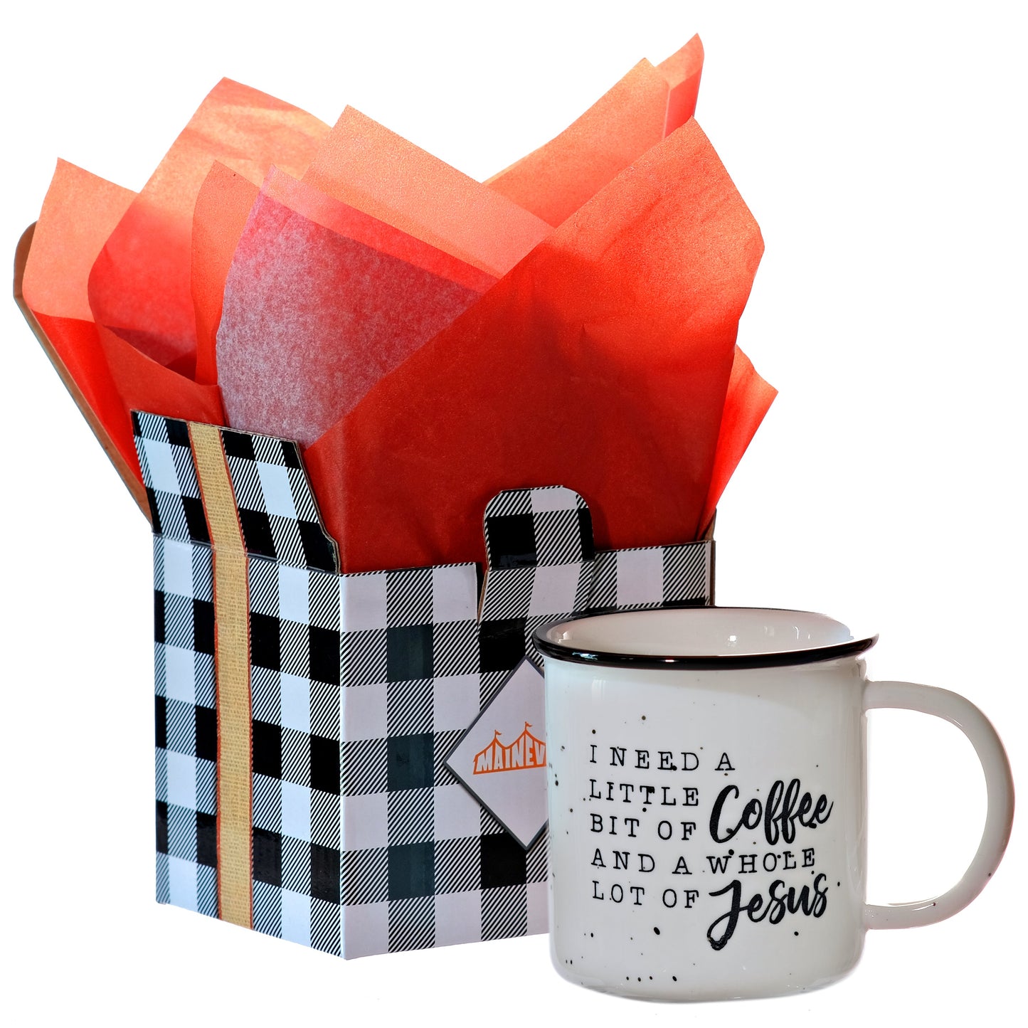 I Need a Little Bit of Coffee and a Whole Lot Jesus Ceramic Mug 11 oz