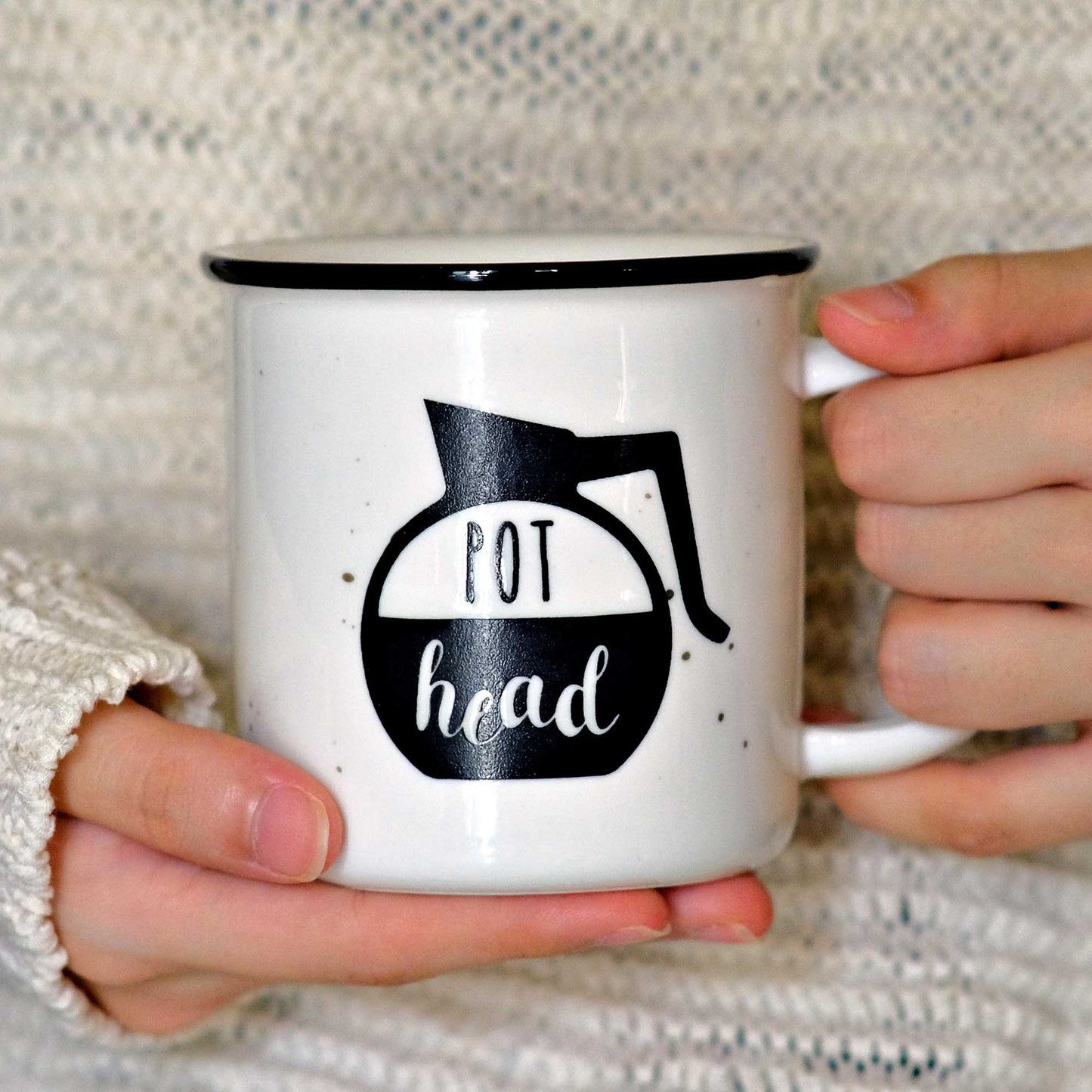 Pot Head Coffee Mug 11 Ounce Ceramic Coffee Mug