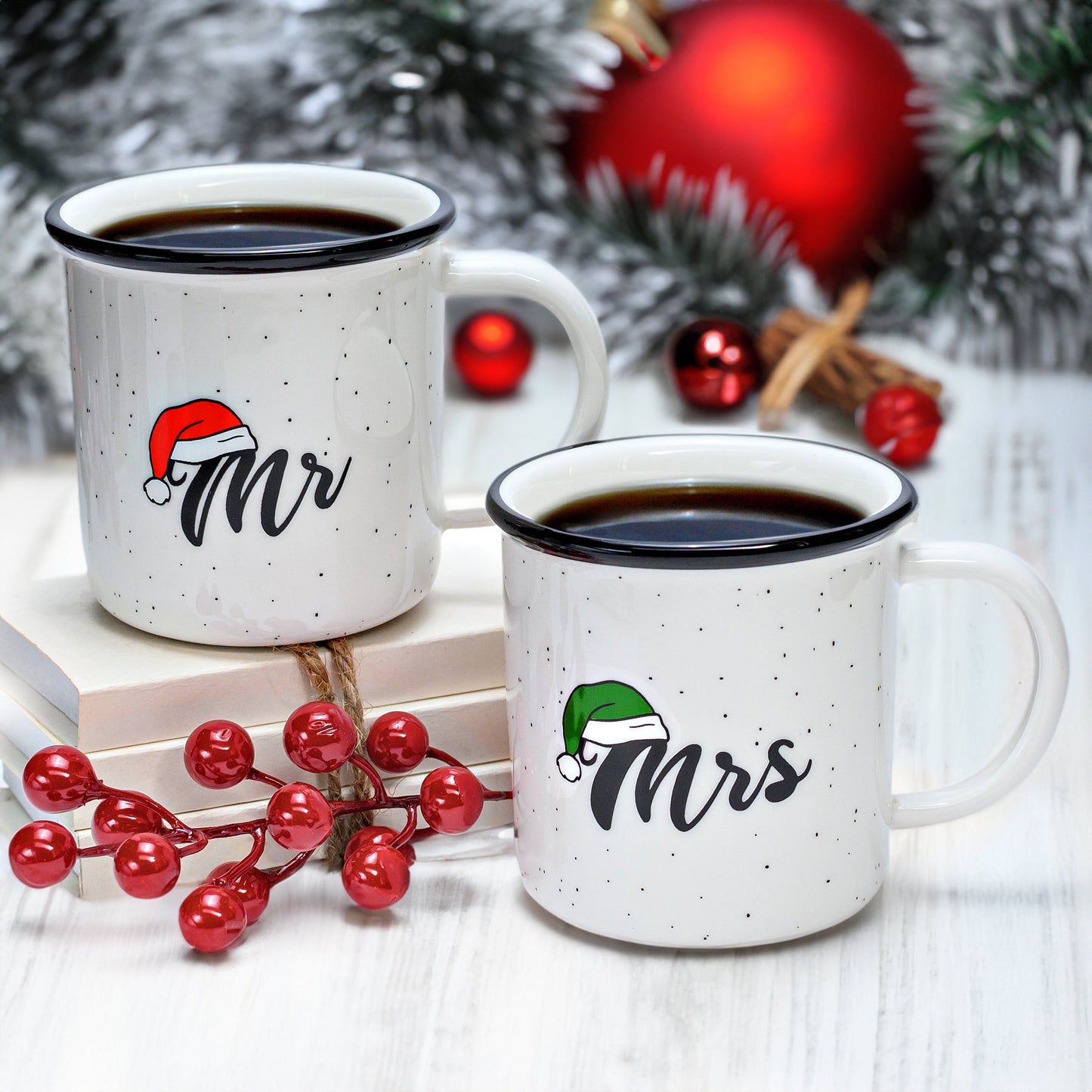 Christmas Coffee Mugs Set, 11 Ounce 3