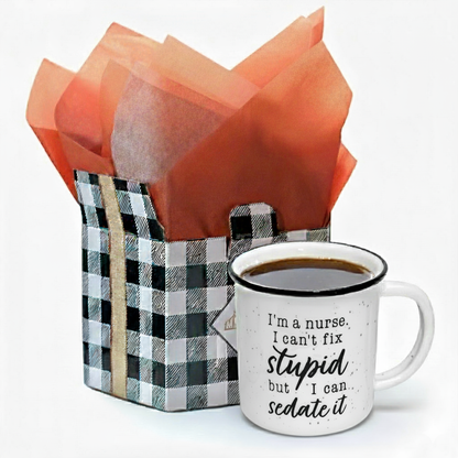 I'm A Nurse I Can't Fix Stupid But I Can Sedate It Coffee Mug