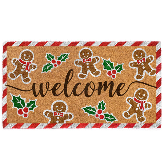 Gingerbread Doormat 30x17 Inch