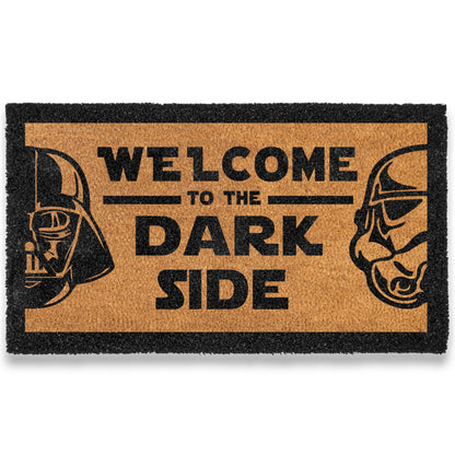 Welcome to the Dark Side Door Mat 30x17 Inch