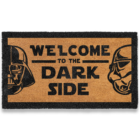 Welcome to the Dark Side Door Mat 30x17 Inch
